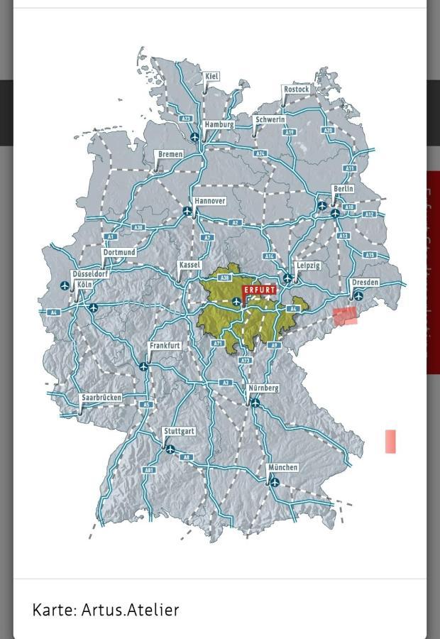 Meet And Greet Am Radfernweg E-Bike Verleih Modern 2 Erfurt Ngoại thất bức ảnh
